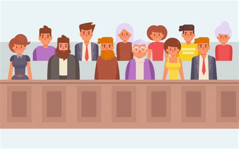 Jury Duty Drawings Illustrations Royalty Free Vector Graphics And Clip