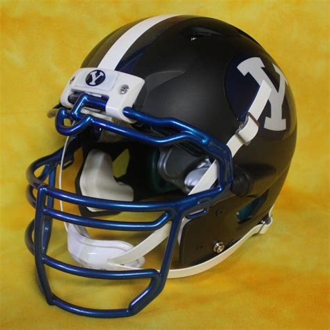 Byu Cougars Super Custom Fullsize Football Helmet Schutt Ion Large