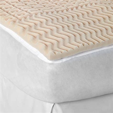 Depending on your comfort preferences, you can either lay the topper on its flat. Sleep Zone 5-Zone Egg Crate Foam Mattress Topper | Bed ...