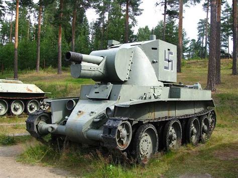 Bt 42 Finnish Assault Gun On Bt 7 Tanks Chassis