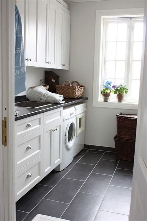 Photography by roger wade studio. 10 Black and White Laundry Room Design Ideas | Laundry ...