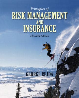 Maybe you would like to learn more about one of these? Principles of Risk Management and Insurance by George E. Rejda - Reviews, Description & more ...
