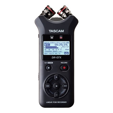 Tascam Stereo Handheld Audio Recorder DR07x ― item# 67762 | Marching ...