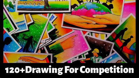 120 Drawing For Any Art Competition Poster Drawing Ideas For