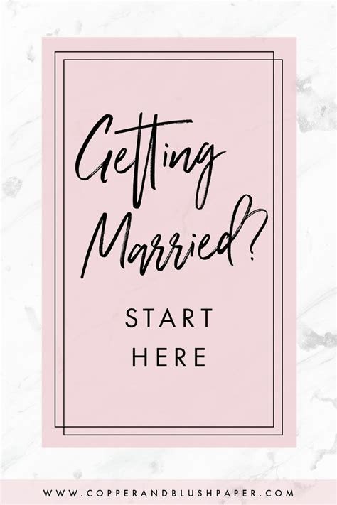 The First Steps to Planning a Wedding | How to Start ...