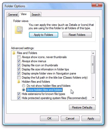Cách Hiện File ẩn Thư Mục ẩn Trên Windows 1087