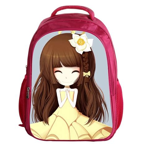 New Cartoon Backpack Kawaii Kids School Bag Girls Kids Book Bag