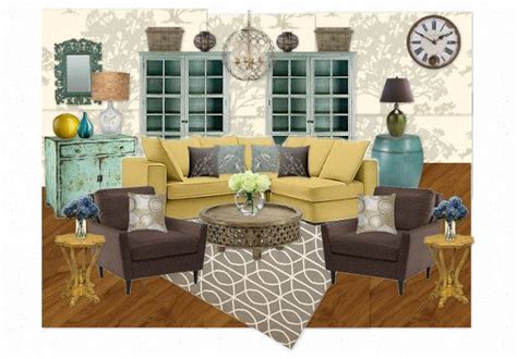 9 Best Teal Mustard And Grey Living Room Images On Pinterest Color