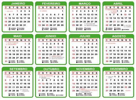Calendario 2020 Png