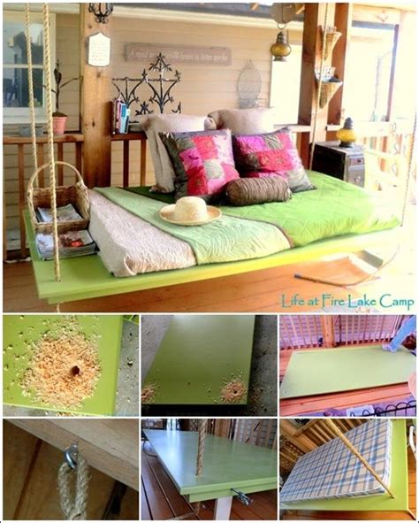 Diy Hanging Bed For Your Porch Hanging Bed Home