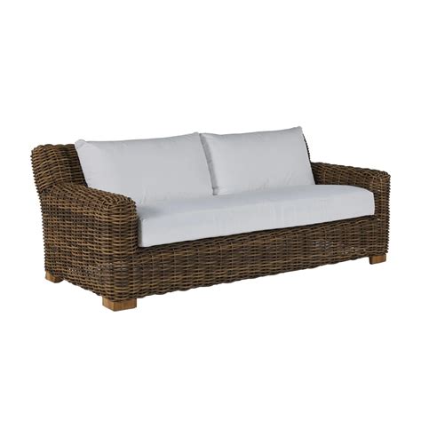 Montauk Sofa By Summer Classics Patio And Table Handcrafted Outdoor