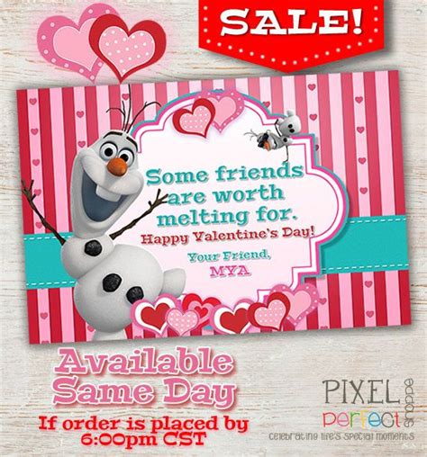 We did not find results for: Frozen Valentine Card for School and Friends, Some friends are worth melting for, happy va ...