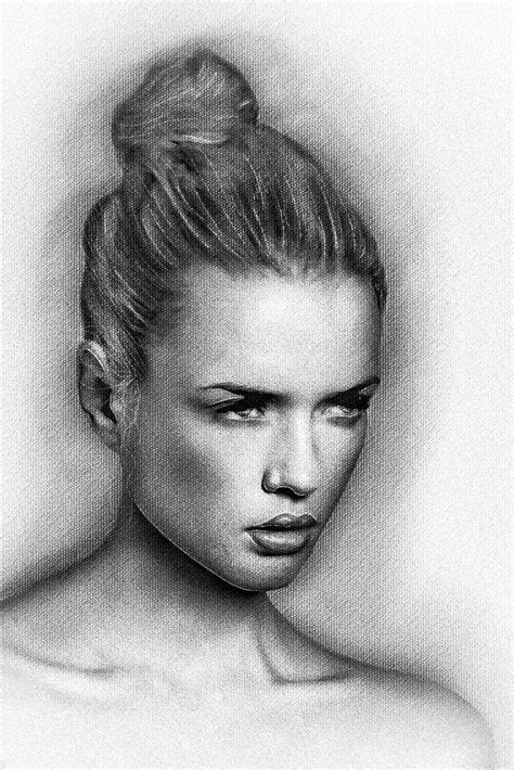 How To Create Pencil Sketch Effect In Photoshop Come My XXX Hot Girl