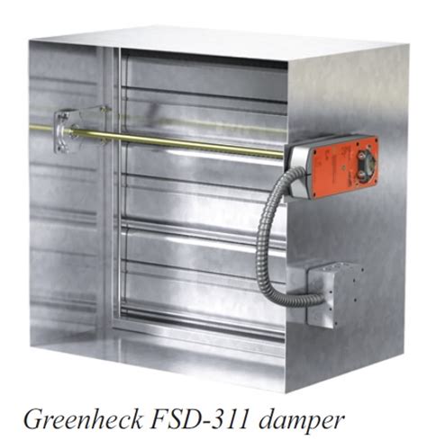 Greenheck Expands Dynamic Fire And Combination Fire Smoke Damper Line
