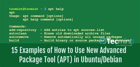 15 Examples Of How To Use New Advanced Package Tool Apt In Ubuntu