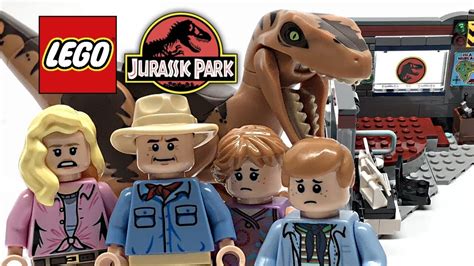 Lego Jurassic Park Velociraptor Chase Review 2018 Set 75932 Youtube