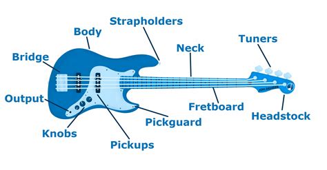 Bass Guitar Parts Johdeheer