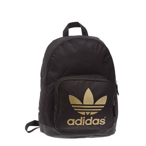 Adidas Originals Ac Classic Backpack Blackmatte Gold Consortium