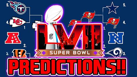 2023 Nfl Playoff Predictions Full Playoff Brackets Super Bowl 57