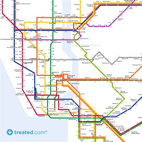 Nag On The Lake New York Subway Map Of Calories