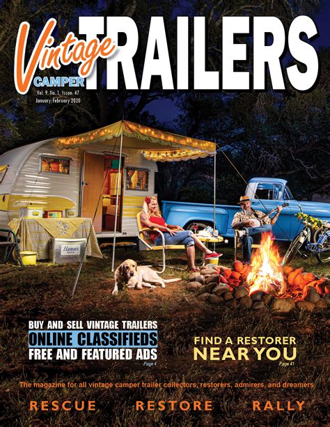 Subscribe To Vintage Camper Trailers Magazine