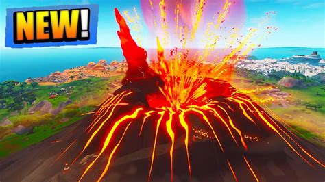 Fortnite Volcano Eruption Live Event The Real One Lol Youtube