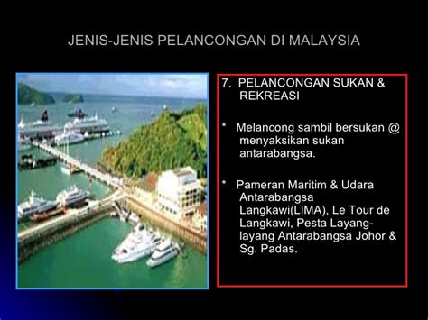 Kepentingan sektor pelancongan terhadap malaysia. Unit 11 kegiatan ekonomi utama