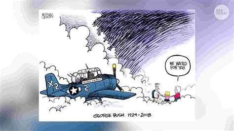 Cartoonists George Hw Bush Tribute Is A Touching Follow Up To His