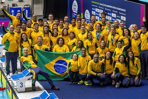 digital do bolsa atleta está em 100 das medalhas brasileiras no mundial de natação paralímpica