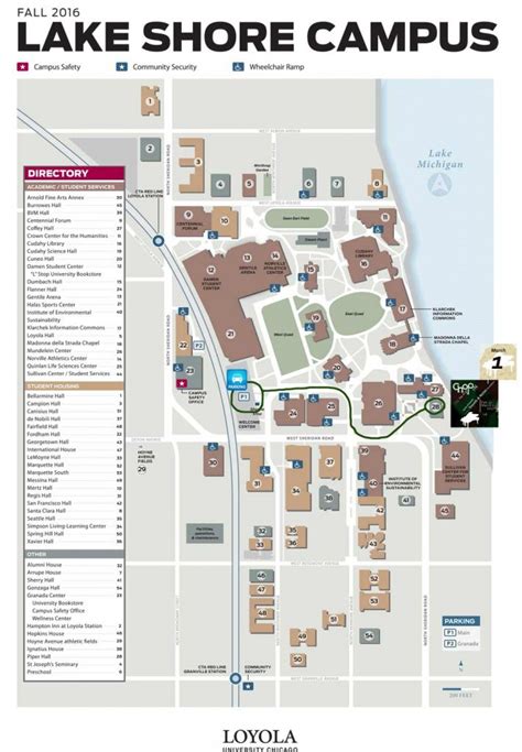 Loyola Hospital Campus Map