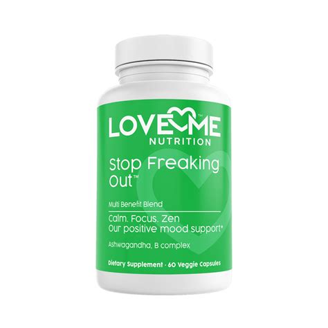 Stop Freaking Out Love Me Nutrition