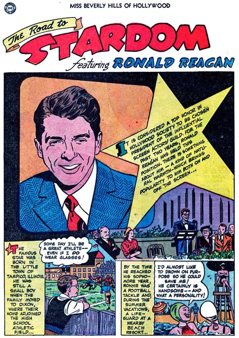 On reagan, lectures often at the reagan library and is the. Four-Color Shadows: Ronald Reagan-1950