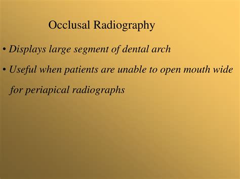 PPT Intraoral Radiographic Techniques PowerPoint Presentation Free