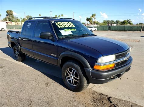 Used 2003 Chevrolet S10 Pickup Ls Crew Cab 4wd For Sale In Phoenix Az