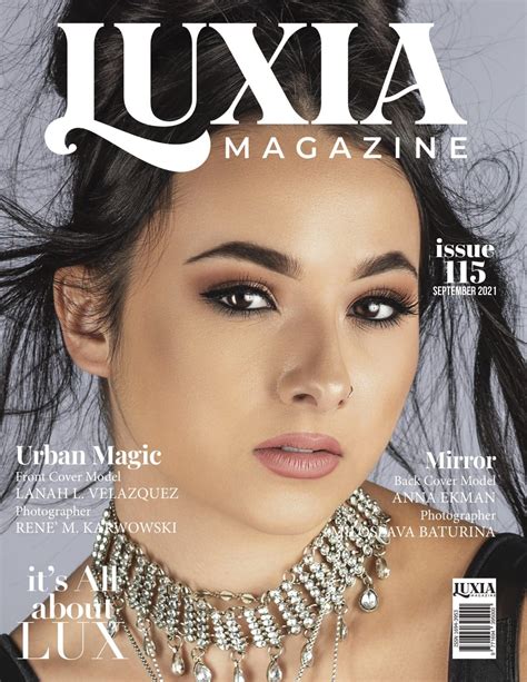Luxia Magazine September 2021 Issue 115 Nude Art Magazines