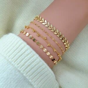 Dainty Gold Bracelet 14k Gold Filled Bracelet Delicate Etsy