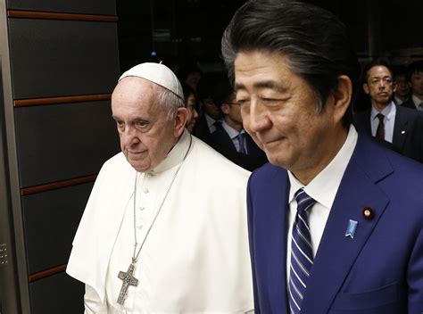 Pope Francis At Japan Nuclear Disaster Site What Kind Of World Legacy Will We Leave The