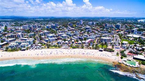 Image Of Aerial Image Of Kings Beach Caloundra On The Sunshine Coast