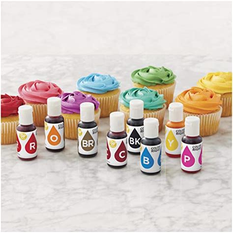 Wilton Color Right Food Coloring Set 8 Colors Pricepulse