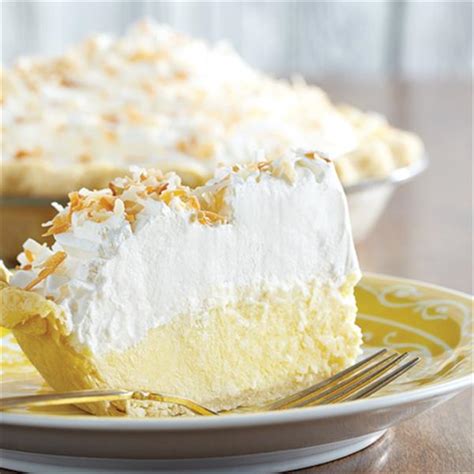 Mix all ingredients and pour into unbake pie shell. Coconut Cream Pie - KAE