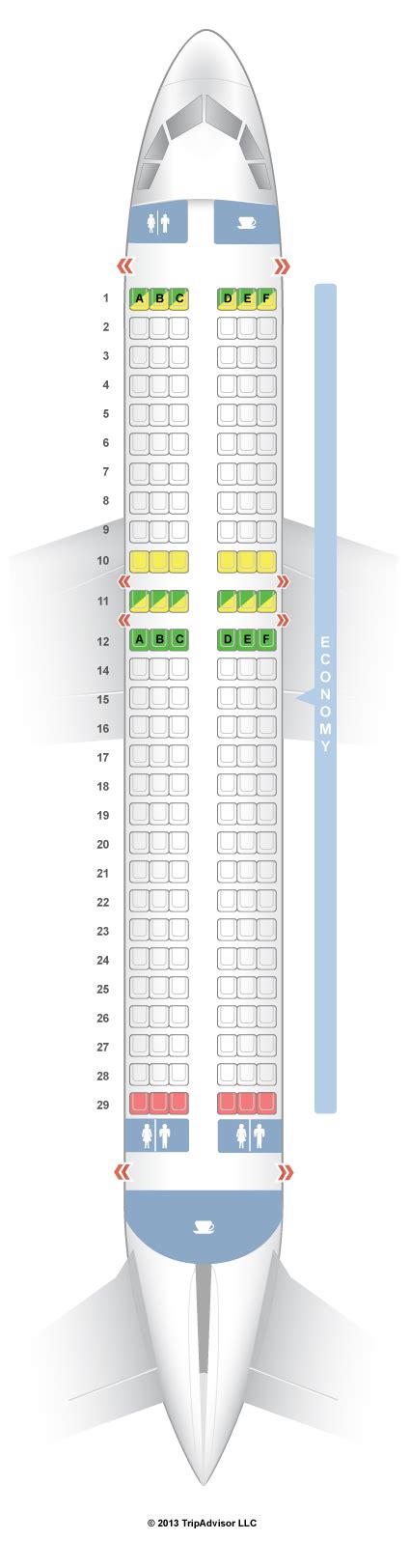 Seatguru Seat Map Sas Airbus A320 320