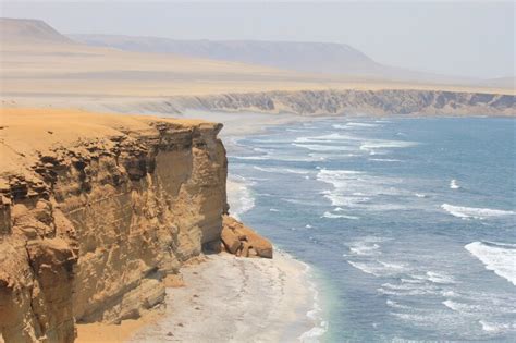 Deserts are dry, arid areas that receive very little rain. Vespa Strapazzatela: Driving through the desert near Paracas