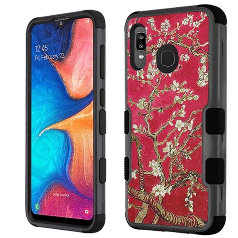 For Samsung Galaxy A20 Case 3 Layer Shockproof Hybrid Protective Phone