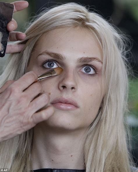 andrej pejic becoming more popular than any female model to show of women s clothes daily mail