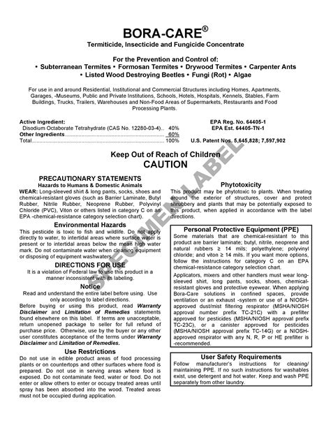 Pest control personnel cannot treat every pest issue the same way, as every pest has a different biological makeup, food source and habitat. Bora-Care Termite Pre-Treatment | Knockout Pest Control
