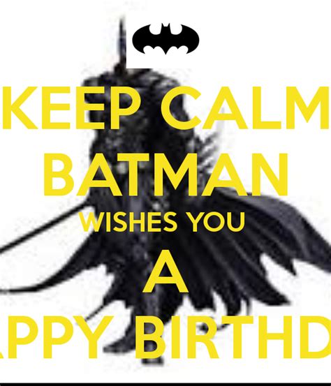 Batman Birthday Quotes Quotesgram