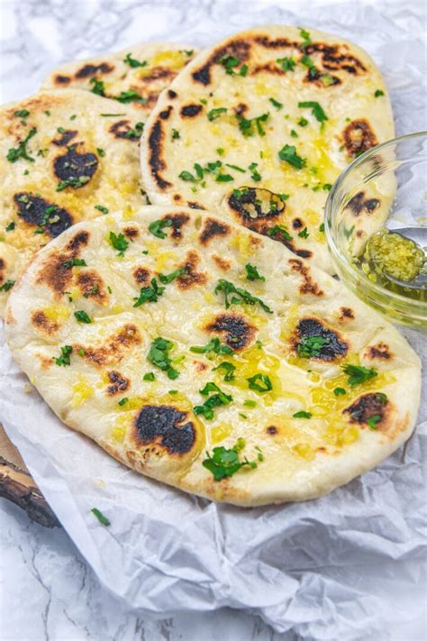 Garlic Naan Recipe Indian Bread Spice Up The Curry