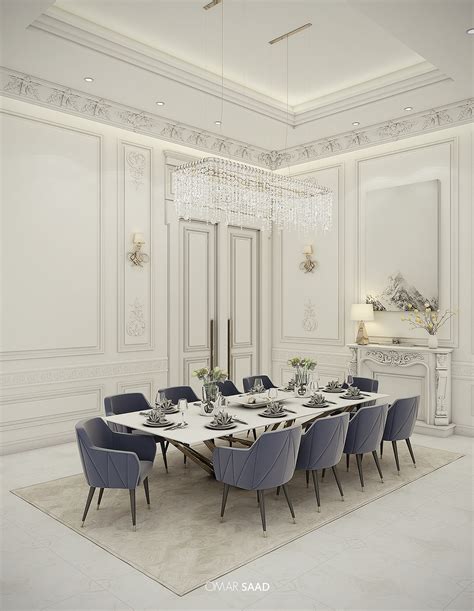 Luxury Classic Villa Interior Design On Behance