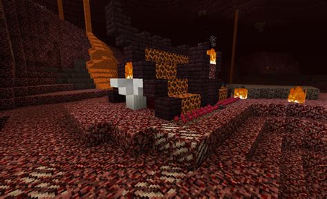 Nether Tent Magma Mold Minecraft Map