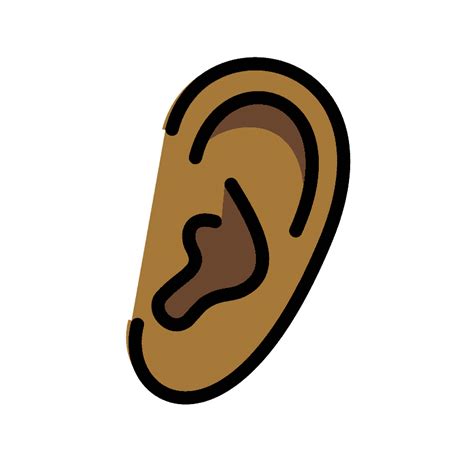 Ear Emoji Clipart Free Download Transparent Png Creazilla